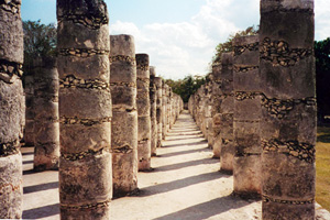 Temple of the thousand columns - Chichen Itza